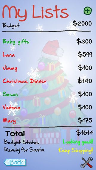 Gift It - My Christmas Shopping Wish List  pour mac