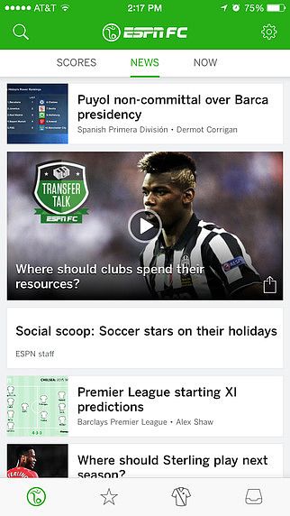ESPN FC Soccer pour mac