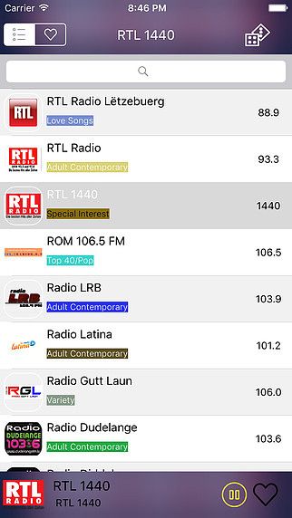 Radio - Radio Lëtzebuerg pour mac