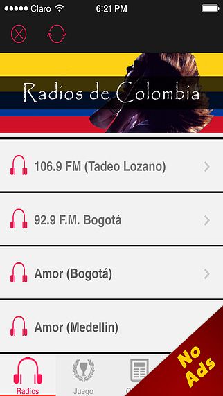 'A Colombia Radio Stations Online: NO ADS - The Best Internet Ra pour mac