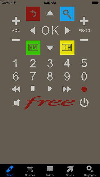 FreeTéléc - Télécommande Freebox Free pour mac