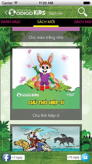 ODIGO KIDS Sách nói thiếu nhi pour mac ODIGO KIDS Sách nói thiếu nhi pour mac