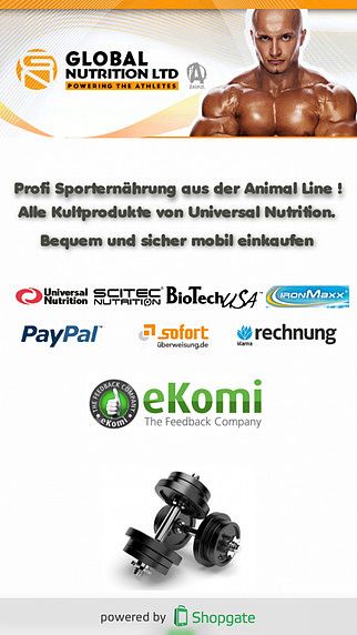 Global Nutrition Sporternährung pour mac