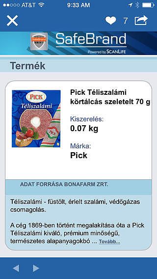 SafeBrand: Vonalkód és QR kód olvasó pour mac