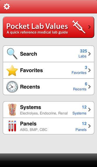 Pocket Lab Values pour mac Pocket Lab Values pour mac