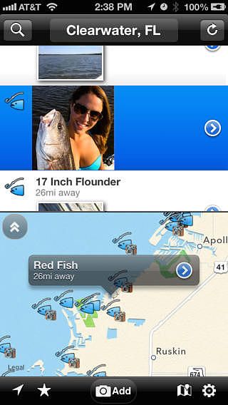 Fishing Spots - Angling Map  pour mac