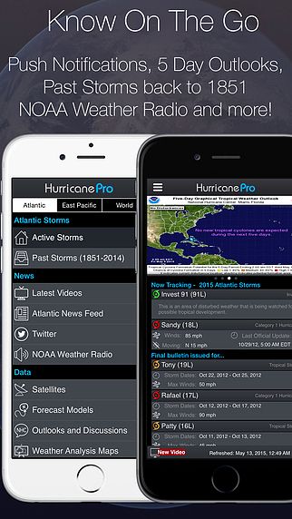 Hurricane Pro - Best Hurricane Tracker for Severe Weather pour mac