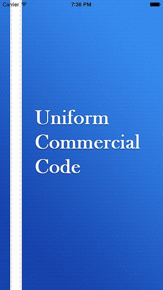 UCC ( Uniform Commercial Code ) - Law Series pour mac