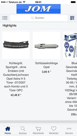 JOM Tuning Katalog pour mac