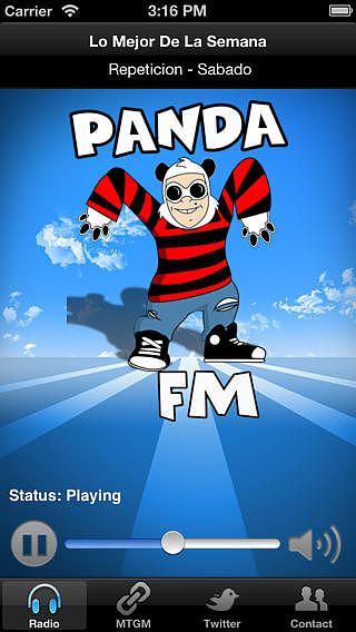Panda FM pour mac