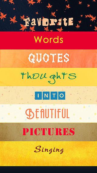 Singing Texts - Share Words, Quotes,Texts and Thoughts Over Pict pour mac Singing Texts - Share Words, Quotes,Texts and Thoughts Over Pict pour mac