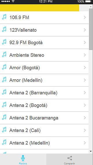 'A Colombia Radios - Las Mejores radios AM y FM gratis - Interne pour mac