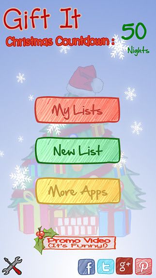 Gift It - My Christmas Shopping Wish List  pour mac