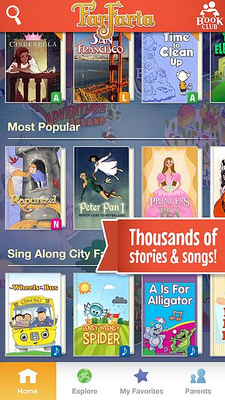 FarFaria Storybooks - Library of Children's Books and Read Along pour mac