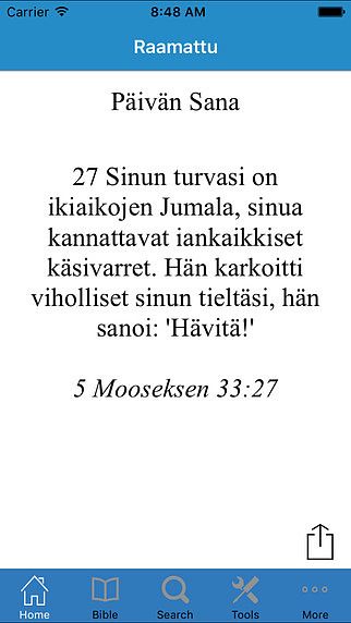 Pyhä Raamattu (Bible in Finnish) pour mac