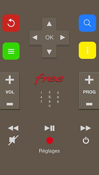 Freemote Télécommande Freebox Free pour mac