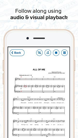 Musicnotes Sheet Music Player pour mac
