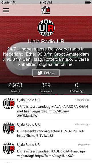 Ujala Radio pour mac