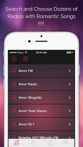 'A Love Songs: App with the Best Romantic Music and Radio Statio pour mac