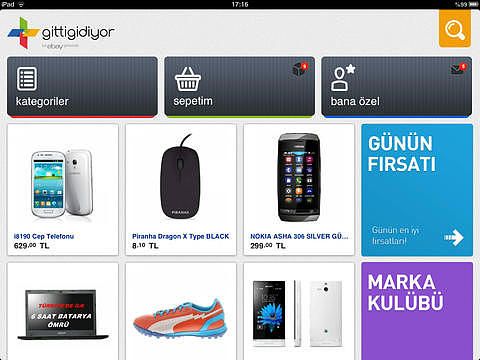 GittiGidiyor HD pour mac GittiGidiyor HD pour mac