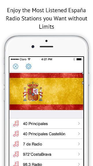 'Spain Radios Free: The Best Stations of Spain with News, Music  pour mac