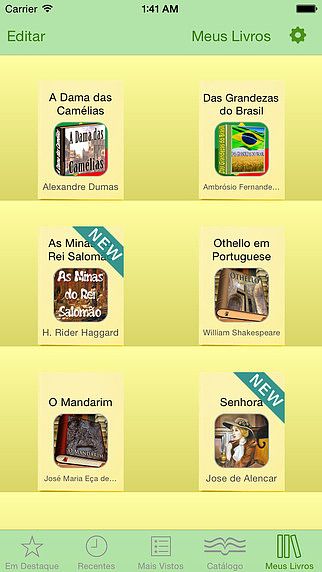 Livros em Português pour mac