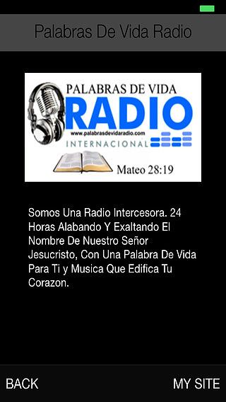 Palabras De Vida Radio pour mac