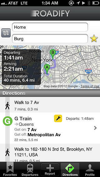 Roadify Transit - Subway and Bus App; Train, Bike, Ferry and car pour mac