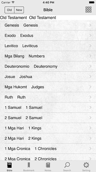 Tagalog English Bible pour mac