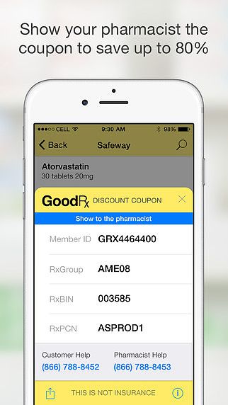 GoodRx - Prescription Drug Prices, Coupons and Pill Identifier pour mac