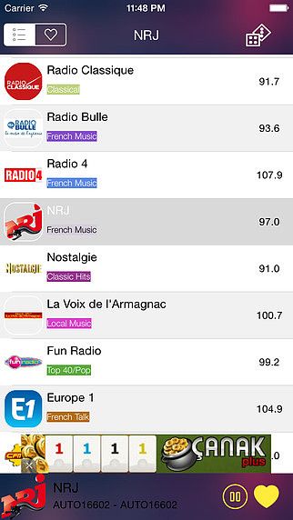 Radio - FM,Musique,Podcasts - Les Plus Grandes Radios Françaises pour mac