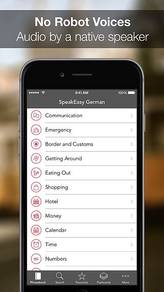 SpeakEasy German ~ Offline Phrasebook and Flashcards with Native pour mac