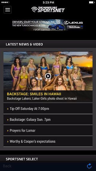 TWC SportsNet pour mac