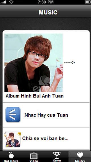 Ca si Bui Anh Tuan Music  pour mac