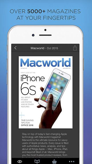 Zinio - The World's Magazine Newsstand pour mac Zinio - The World's Magazine Newsstand pour mac