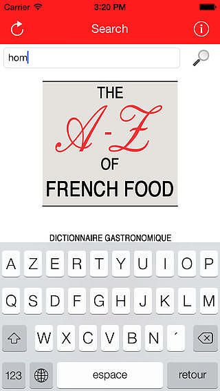 A-Z of French Food pour mac