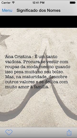 O Significado dos Nomes pour mac