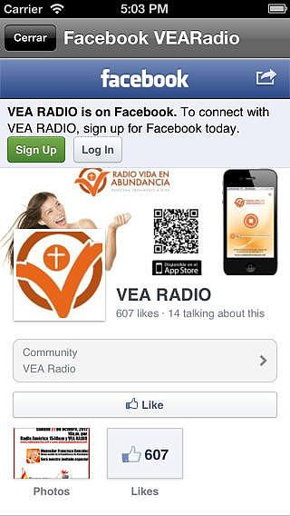 VEA Radio pour mac