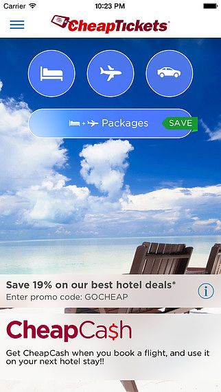 CheapTickets Flights, Hotels, Cars - Cheap is good pour mac