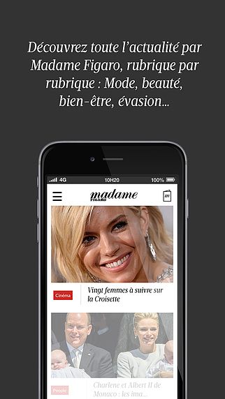 Madame Figaro : le news féminin pour mac