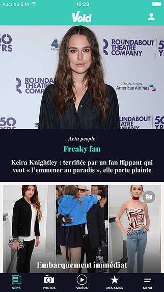 Voici News : actu people, photos et vidéos pour mac