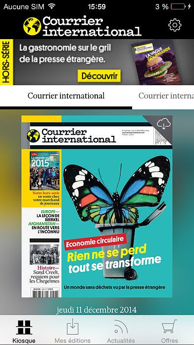 Courrier international - Magazine pour mac