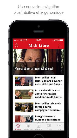 Midi Libre - l'app de l'actu et des news de votre région en dire pour mac