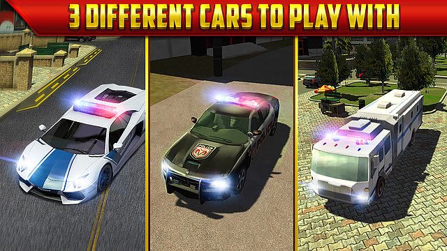 Police Car Parking Simulator Game - Gratuit Jeux de Voiture de C pour mac