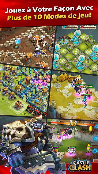 Clash de Châteaux:Castle Clash pour mac