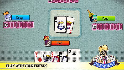 Président - Le jeu de cartes pour mac Président - Le jeu de cartes pour mac