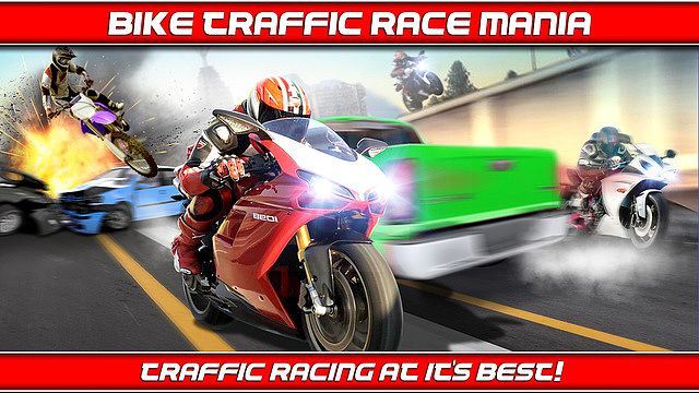 Bike Traffic Race Mania - Gratuit Jeux de Voiture de Course pour mac