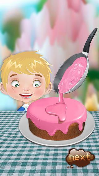 Gâteau d'anniversaire - jeux de cuisine pour mac