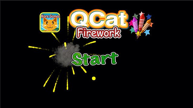 QCat - tout-petit feu d'artifice jeu tactile (gratuit) pour mac