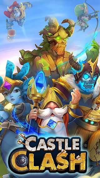 Clash de Châteaux:Castle Clash pour mac